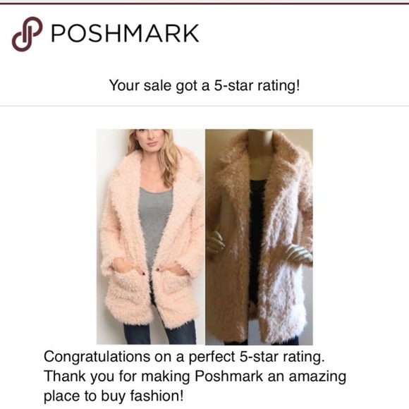 Last 1! BLUSH FAUX FUZZY PLUSH OPEN COAT! - Picture 4 of 8
